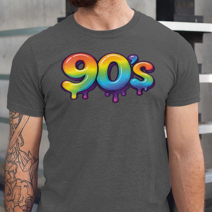 90s Retro Pop Art Rainbow Lips Nostalgia Costume 90s Unisex Jersey T-Shirt 90s Retro Pop Art Rainbow Lips Nostalgia Costume 90s Unisex Jersey T-Shirt