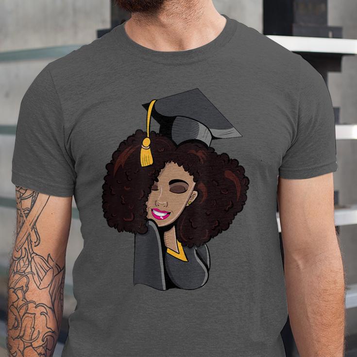 African Woman Educated Graduation 2019 Proud Unisex Jersey T-Shirt