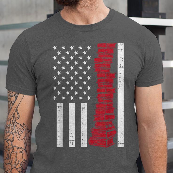 America Flag Read Book Reading Librarian Men Women Kids Unisex Jersey T-Shirt America Flag Read Book Reading Librarian Men Women Kids Unisex Jersey T-Shirt
