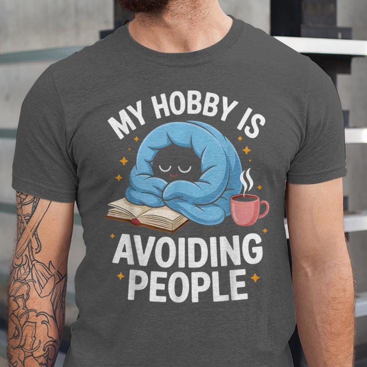 Anti-Social Club Homebody Introvert Hibernate Hermit Shyness Unisex Jersey T-Shirt Anti-Social Club Homebody Introvert Hibernate Hermit Shyness Unisex Jersey T-Shirt