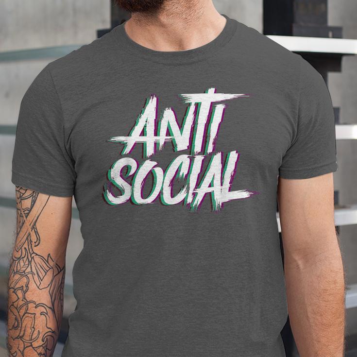 Anti Social Anti Social Club Introvert People Haters Unisex Jersey T-Shirt
