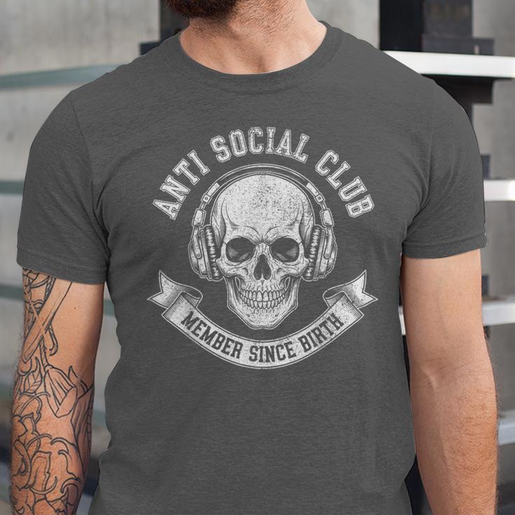 Anti Social Club Official Member Introvert Crest Unisex Jersey T-Shirt Anti Social Club Official Member Introvert Crest Unisex Jersey T-Shirt