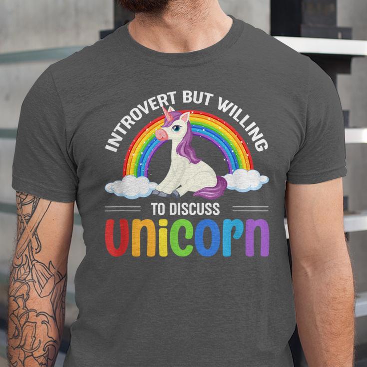 Anti Social Introvert Unicorn Lover Unicorns Unisex Jersey T-Shirt Anti Social Introvert Unicorn Lover Unicorns Unisex Jersey T-Shirt