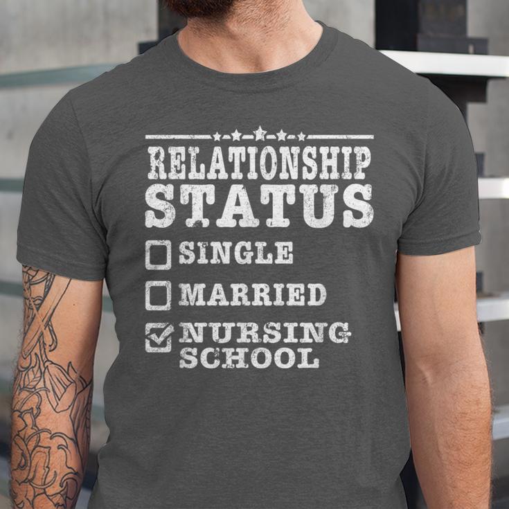 Anti Valentines Day Nursing School Nurse Graduation Shirt Unisex Jersey T-Shirt