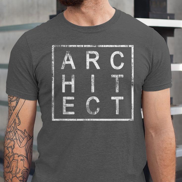 Architect Graduation Men & Women Architects Square Unisex Jersey T-Shirt