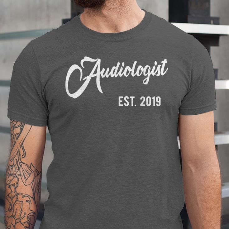 Audiologists Graduation Audiologist Est 2019 Shirt Unisex Jersey T-Shirt