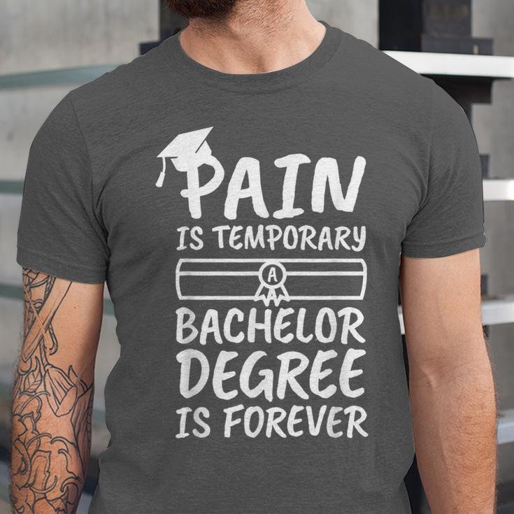 Bachelor Degree Graduation Unisex Jersey T-Shirt