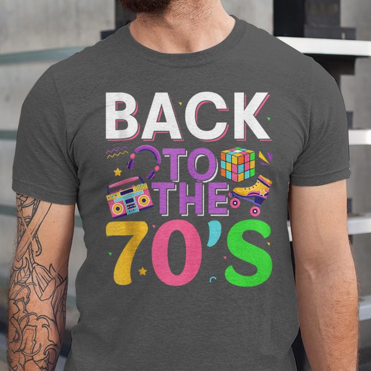 Back To The 70's Mixtape Era Nostalgia Retro 1970 70's Style Unisex Jersey T-Shirt
