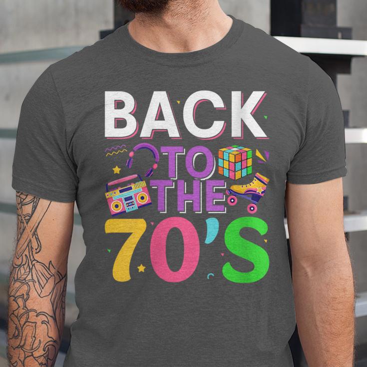 Back To The 70's Mixtape Era Nostalgia Retro 1970 70's Style Unisex Jersey T-Shirt Back To The 70's Mixtape Era Nostalgia Retro 1970 70's Style Unisex Jersey T-Shirt