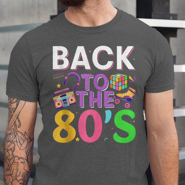 Back To The 80's Mixtape Era Nostalgia Retro 1980 80's Style Unisex Jersey T-Shirt