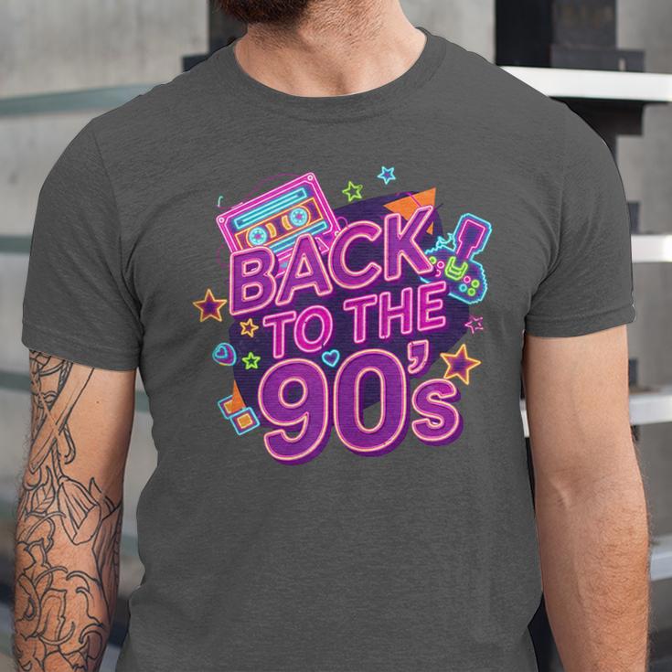 Back To The 90s Retro Nostalgia Unisex Jersey T-Shirt