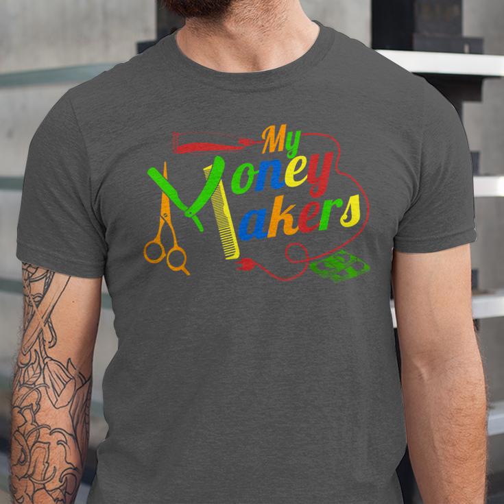 Barbering Tools Barber School Graduation Gear T-Shirt Unisex Jersey T-Shirt