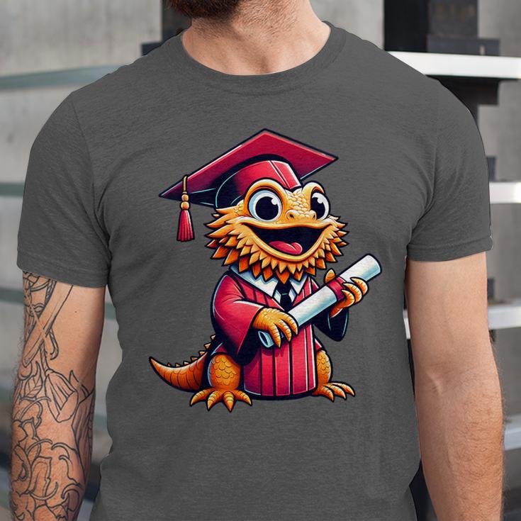 Bearded Dragon Graduation Kindergarten Elementary Girl Boy Unisex Jersey T-Shirt