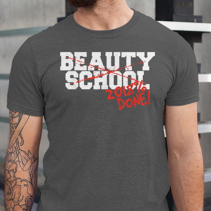 Beauty School Graduation Class Of 2018 Unisex Jersey T-Shirt