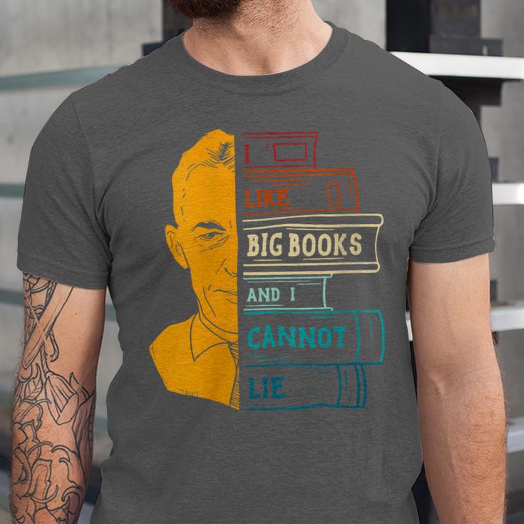 I Like Big Books And I Cannot Lie Apparel Unisex Jersey T-Shirt I Like Big Books And I Cannot Lie Apparel Unisex Jersey T-Shirt