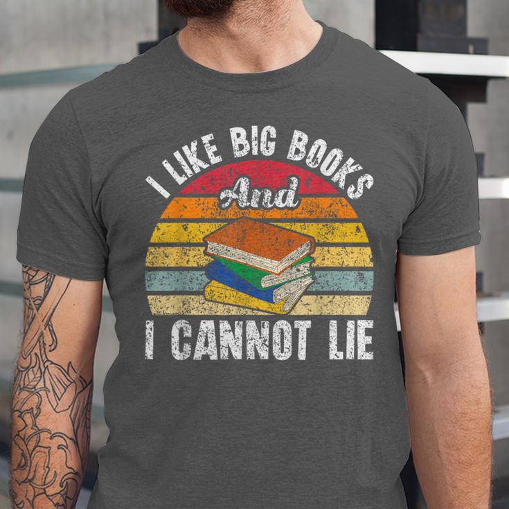 I Like Big Books And I Cannot Lie Bookworm Reading Teacher Unisex Jersey T-Shirt I Like Big Books And I Cannot Lie Bookworm Reading Teacher Unisex Jersey T-Shirt