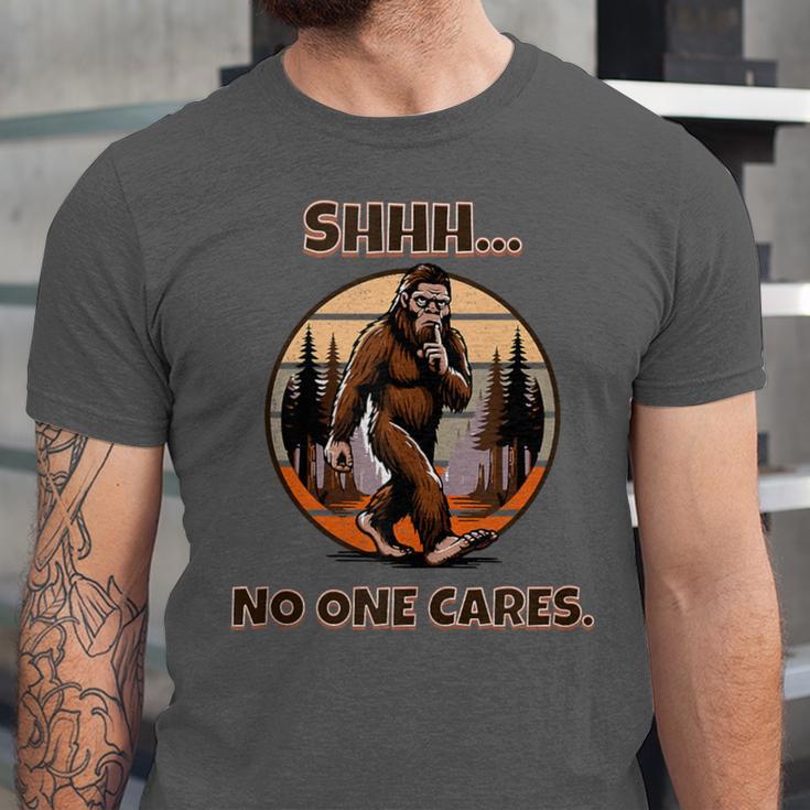 Bigfoot Sasquatch Lover Introvert Antisocial Humor Unisex Jersey T-Shirt