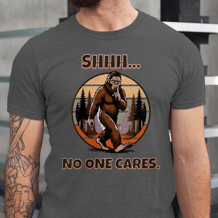 Bigfoot Sasquatch Lover Introvert Antisocial Humor Unisex Jersey T-Shirt