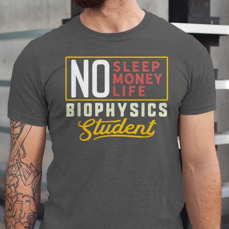 Biophysics Major Student Shirt Graduation College Unisex Jersey T-Shirt
