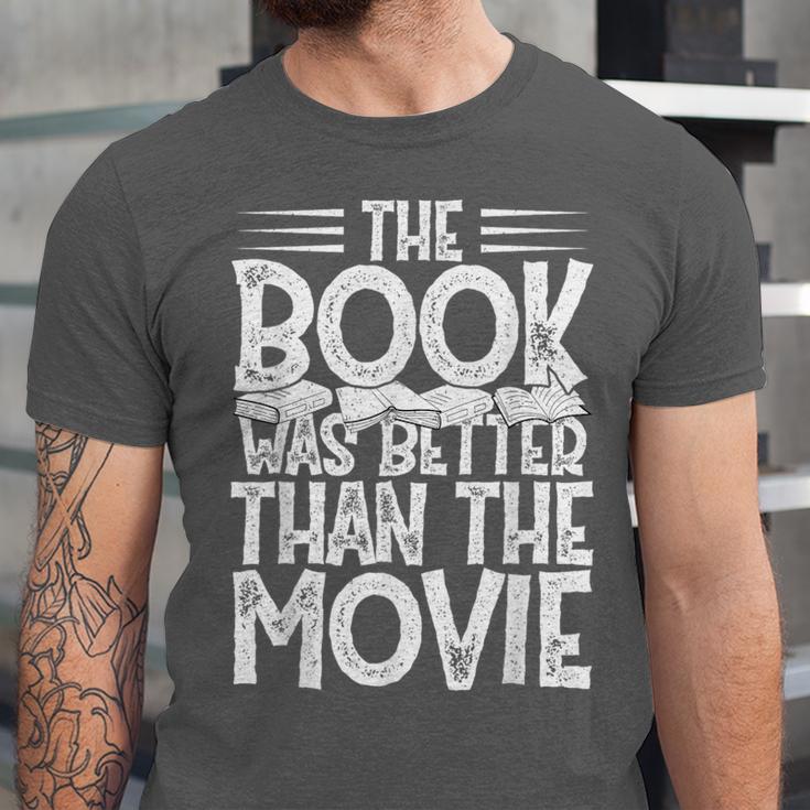 The Book Was Better Than The Movie Unisex Jersey T-Shirt