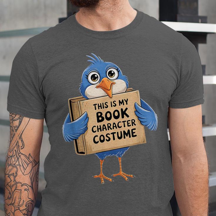 This Is My Book Character Costume Pigeon Kids Reading Unisex Jersey T-Shirt