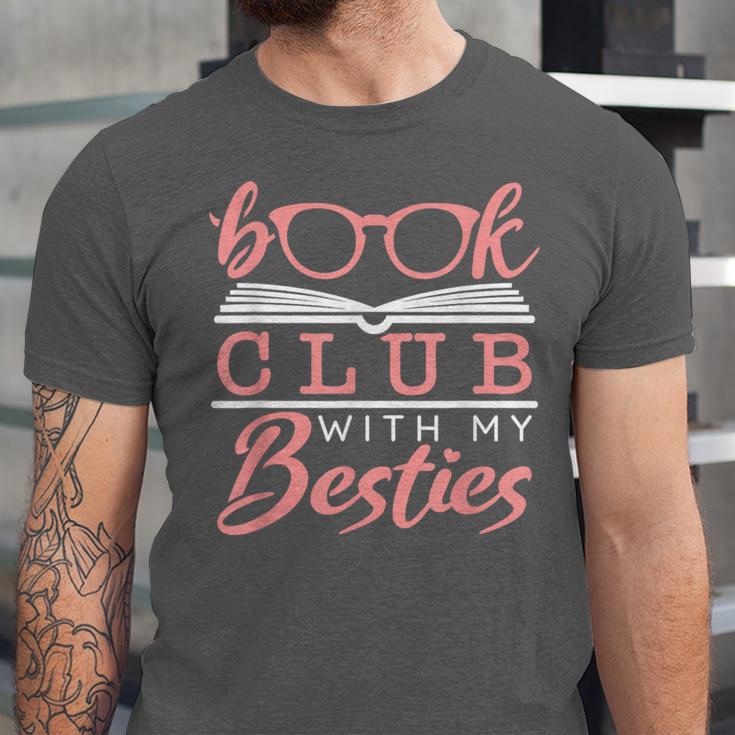 Book Club With My Besties Unisex Jersey T-Shirt