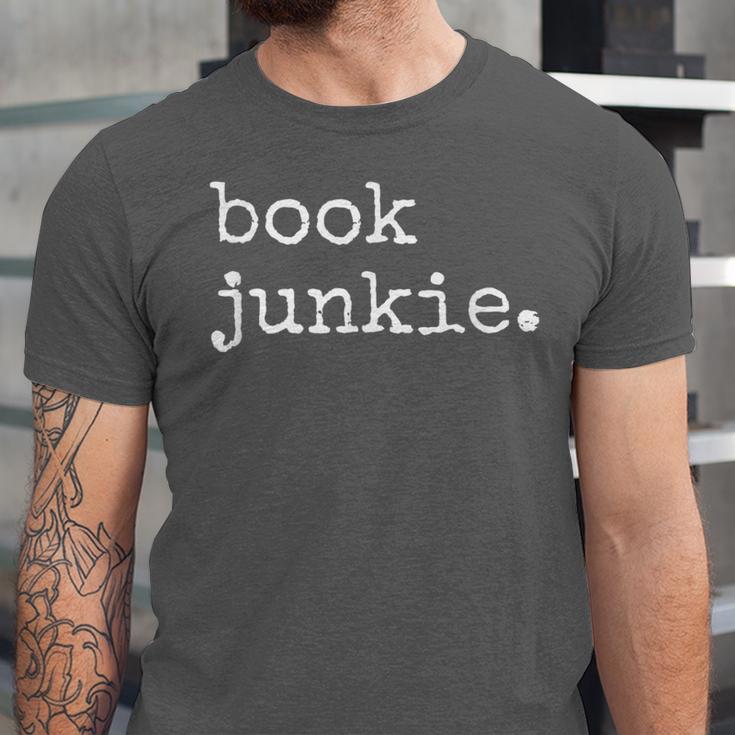 Book Junkie Reading Shirts Unisex Jersey T-Shirt
