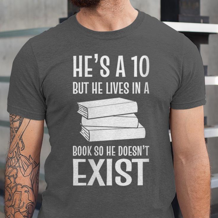 Book Lover Quotes Book Enthusiast Unisex Jersey T-Shirt
