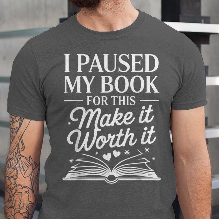 Book Lover Reading Quote For Reading Teacher Unisex Jersey T-Shirt