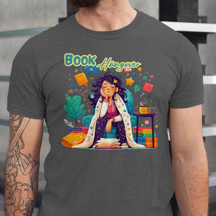 Book Lover Woman Woman Book Hangover Unisex Jersey T-Shirt Book Lover Woman Woman Book Hangover Unisex Jersey T-Shirt