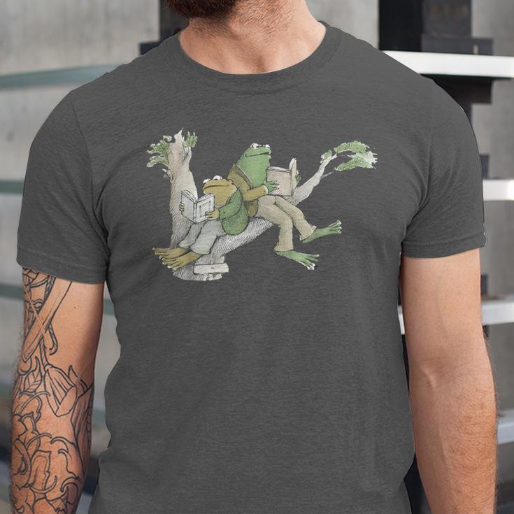 Book Shirt Frog Toad Vintage Book Frog Unisex Jersey T-Shirt
