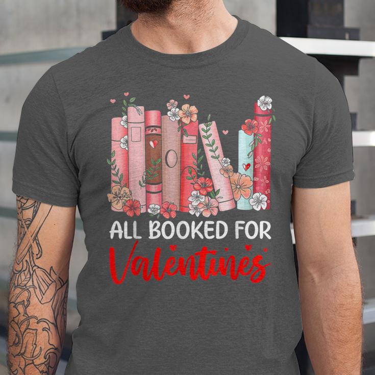 All Booked For Valentine Book Lovers Women Girl Teacher Unisex Jersey T-Shirt All Booked For Valentine Book Lovers Women Girl Teacher Unisex Jersey T-Shirt
