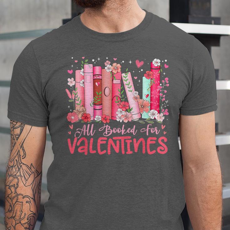 All Booked For Valentine Book Reading Women Girl Teacher Unisex Jersey T-Shirt All Booked For Valentine Book Reading Women Girl Teacher Unisex Jersey T-Shirt