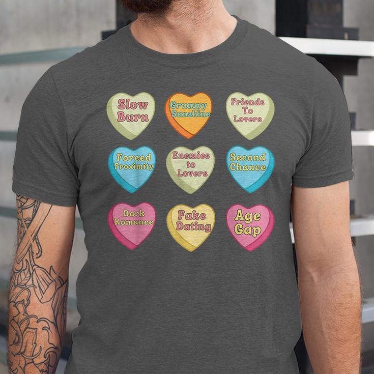 Bookish Romance Tropes Smut Reader Spicy Book Lover Unisex Jersey T-Shirt Bookish Romance Tropes Smut Reader Spicy Book Lover Unisex Jersey T-Shirt