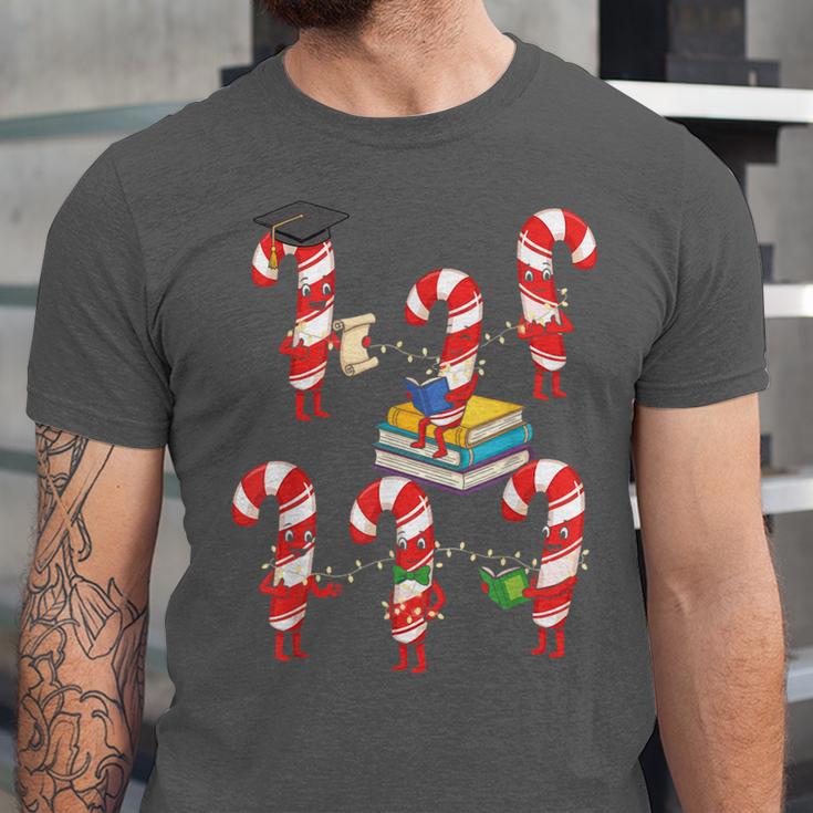 Bookmas Christmas Books Shirt Candy Cane Bookworm Unisex Jersey T-Shirt Bookmas Christmas Books Shirt Candy Cane Bookworm Unisex Jersey T-Shirt