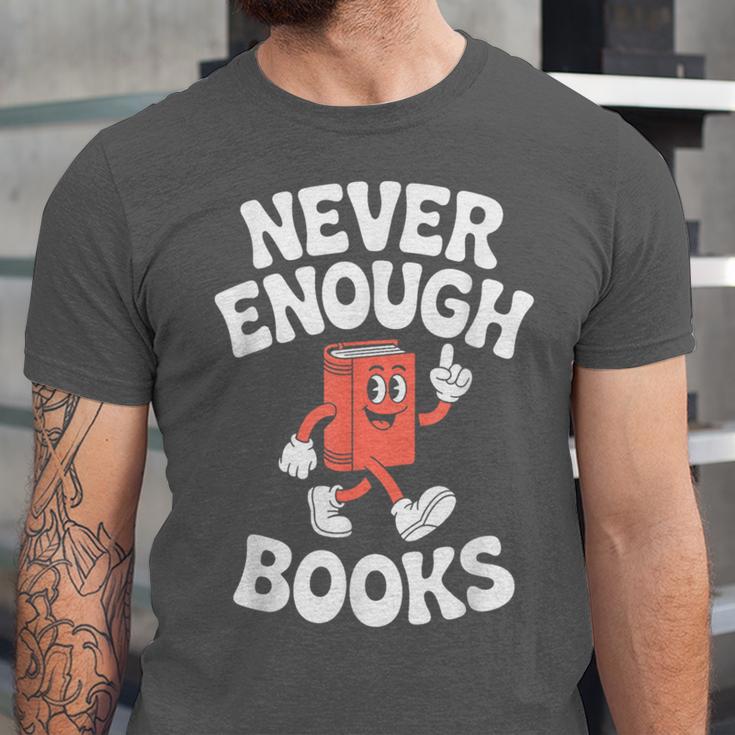 Books Or Book Reading Retro Unisex Jersey T-Shirt