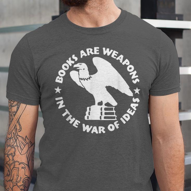 Books Are Weapons In The War Of Ideas Unisex Jersey T-Shirt