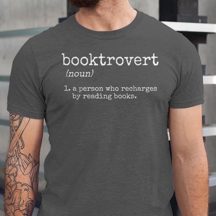 Booktrovert Book Reader Unisex Jersey T-Shirt Booktrovert Book Reader Unisex Jersey T-Shirt