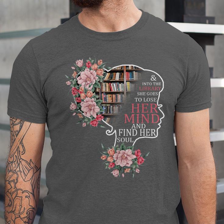 Bookworm Book Reader Book Nerd Book Reading Lover Unisex Jersey T-Shirt