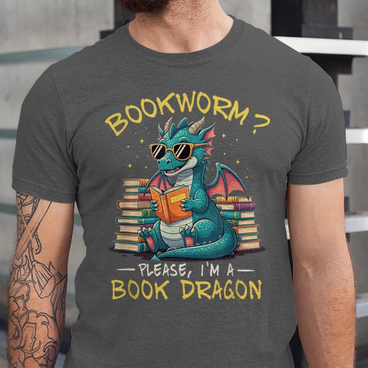 Bookworm I'm A Book Dragon Reading Books Bookish Book Lover Unisex Jersey T-Shirt Bookworm I'm A Book Dragon Reading Books Bookish Book Lover Unisex Jersey T-Shirt