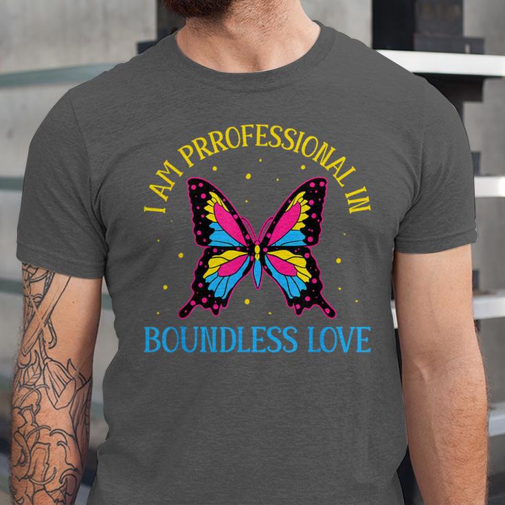 Boundless Love Pan Pride Pansexual Introvert Omnisexuality Unisex Jersey T-Shirt Boundless Love Pan Pride Pansexual Introvert Omnisexuality Unisex Jersey T-Shirt