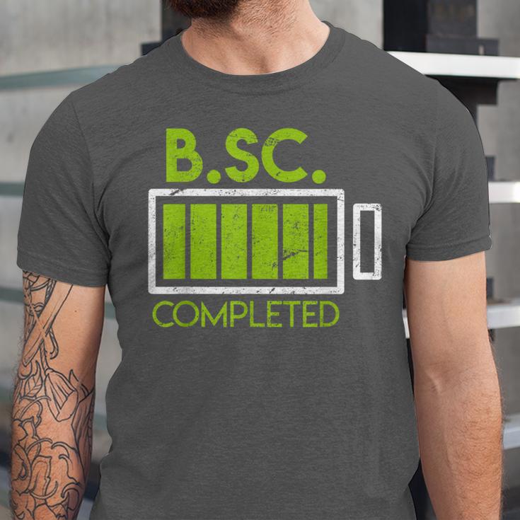 Bsc Completed Bachelor Of Science Graduation 2025 Unisex Jersey T-Shirt