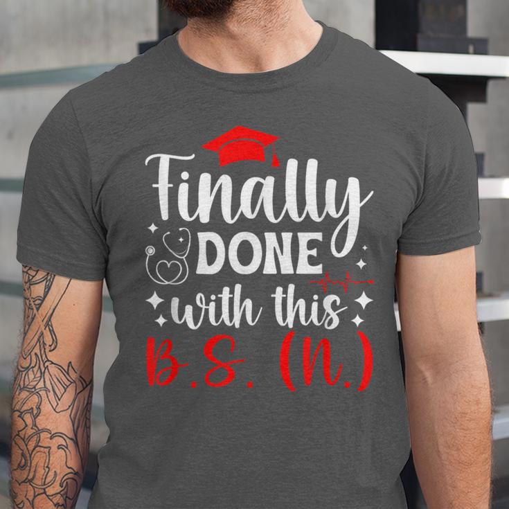 BSN Bachelor Of Science In Nursing Graduation Unisex Jersey T-Shirt