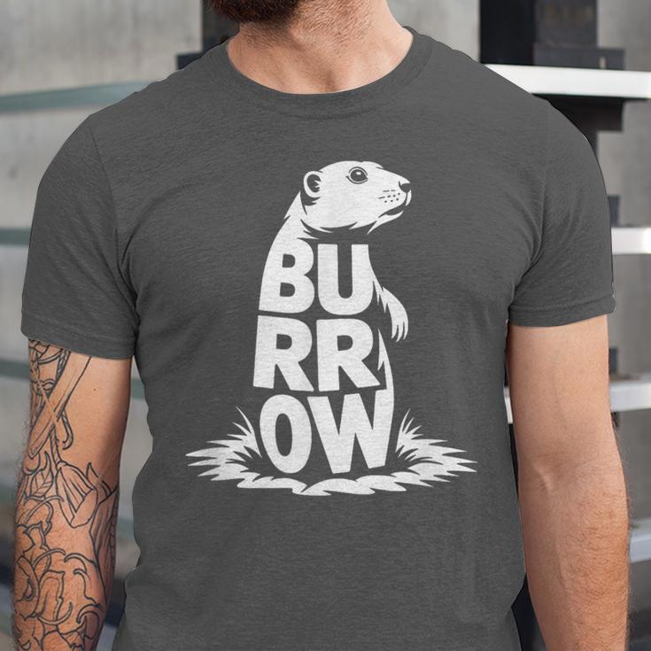 Burrow Prairie Dog Word Art Introvert Nature Retreat Men Women Kids Unisex Jersey T-Shirt Burrow Prairie Dog Word Art Introvert Nature Retreat Men Women Kids Unisex Jersey T-Shirt