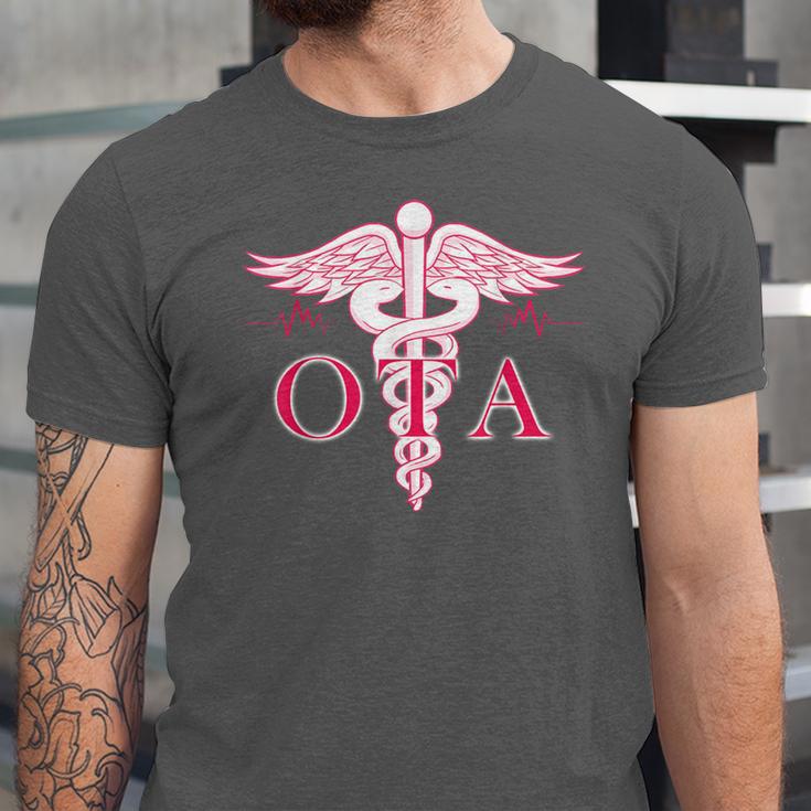 Caduceus Shirt Occupational Therapist Assistant Graduation Unisex Jersey T-Shirt