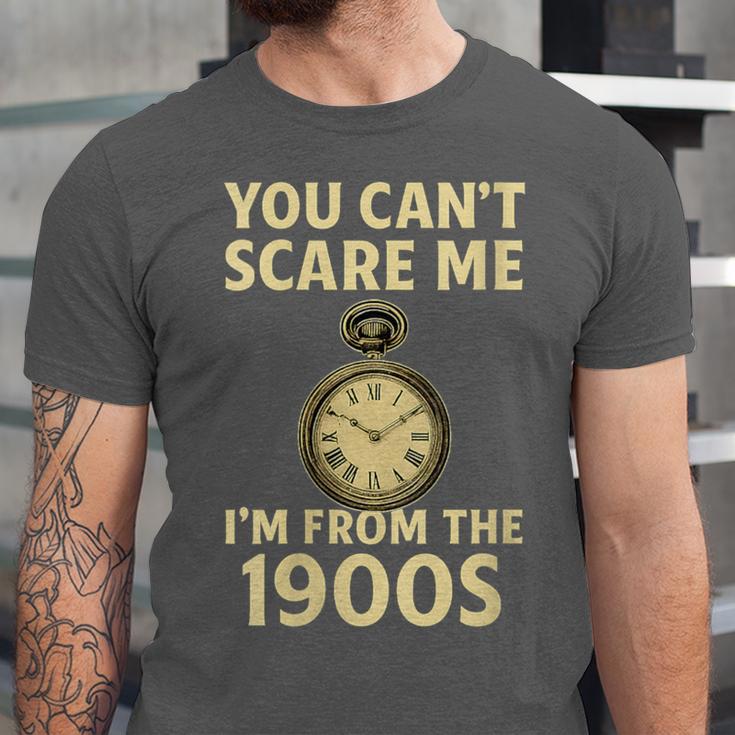 You Can't Scare Me I'm From The 1900s Vintage Pocket Watch Unisex Jersey T-Shirt