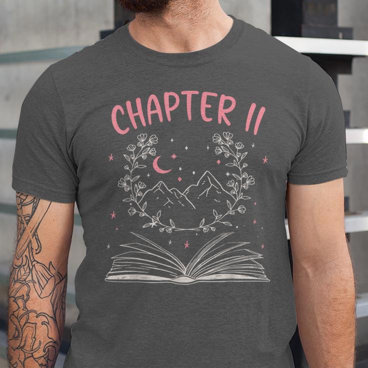 Chapter 11 Birthday Reading Book Lovers 11 Year Old Unisex Jersey T-Shirt
