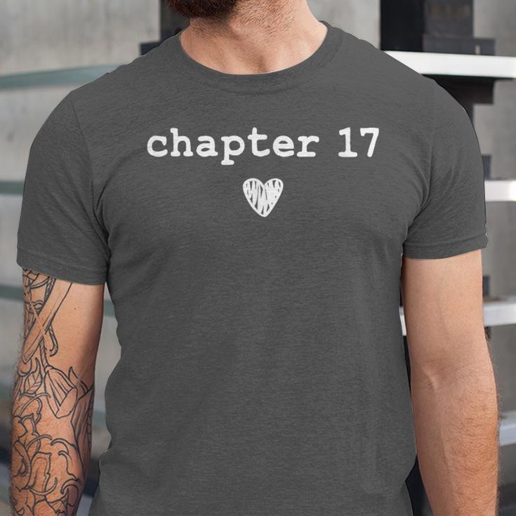 Chapter 17 Book Lovers Readers & Authors 17th Birthday Unisex Jersey T-Shirt