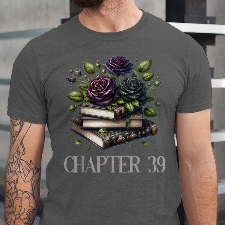 Chapter 39 39th Birthday Women Book Lovers Dark Romance Unisex Jersey T-Shirt Chapter 39 39th Birthday Women Book Lovers Dark Romance Unisex Jersey T-Shirt