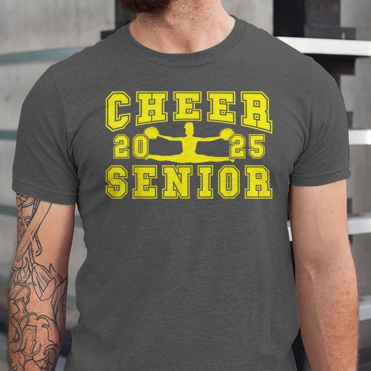 Cheerleading Senior Night Cheer Senior 2025 Graduation 10 Unisex Jersey T-Shirt